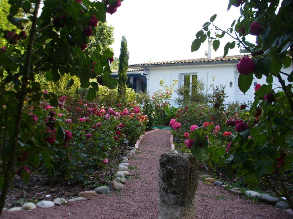 Bed and Breakfast Chambre D'Hotes Dyrslot Saint-Denis-de-Pile Exteriér fotografie